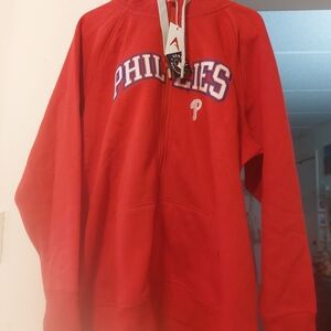 Philadelphia Phillies Full Zip Hoodie 2XL